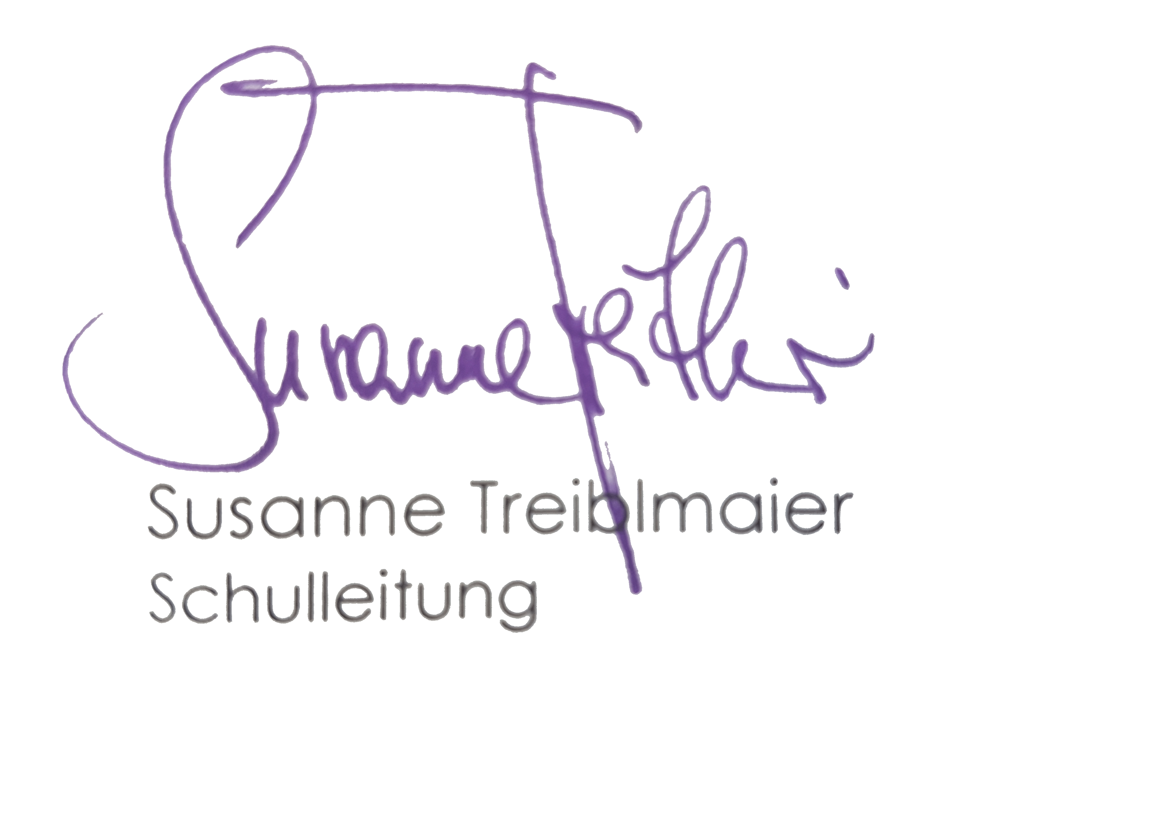 Unterschrift S Treiblmaier